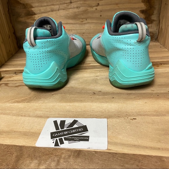 Nike Jordan Cp3 IXgrey turquoise sneakers shoes - Picture 4 of 7